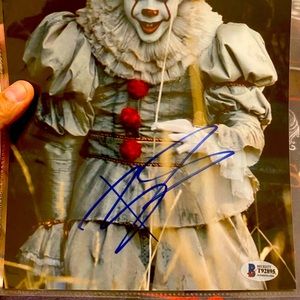 IT actor Authentic Hand signed with Beckett seal ✍🏼